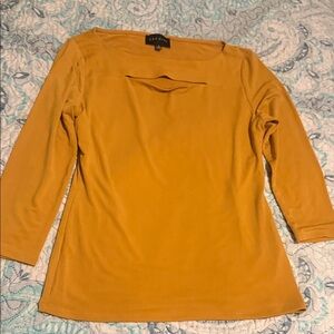 Elegant Mustard Top by Premise